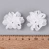 Frosted Transparent Acrylic Cabochons AC-N177-01B-01-3