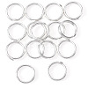 925 Sterling Silver Split Jump Rings STER-TA0001-48C-2