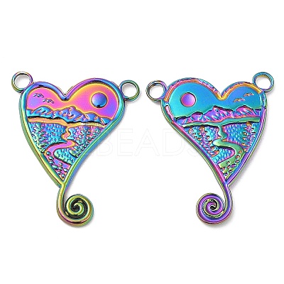 304 Stainless Steel Pendants STAS-Z041-23RC-1