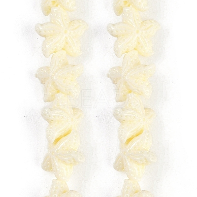 Synthetic Coral Dyed Carved Beads Strands CORA-K009-06A-02-1
