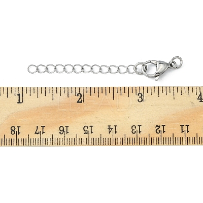 15Pcs 304 Stainless Steel Chain Extender STAS-FS0001-29-1