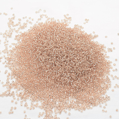 12/0 Transparent Glass Round Seed Beads SEED-J010-F12-L36-1