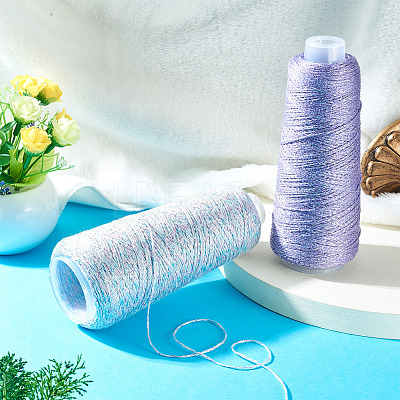 2 Rolls 2 Colors Cotton Cord OCOR-TA0003-47E-1