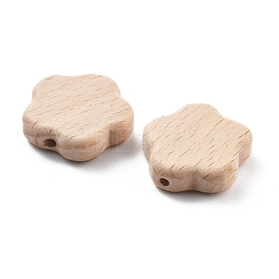 Natural Beech Wooden Baby Teething Toys WOOD-D275-01B-1