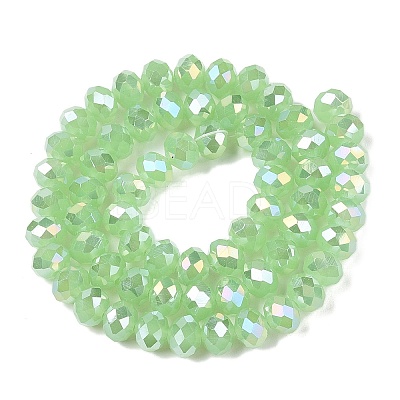Electroplate Glass Beads Strands LS-EGLA-A044-J8mm-B01-1