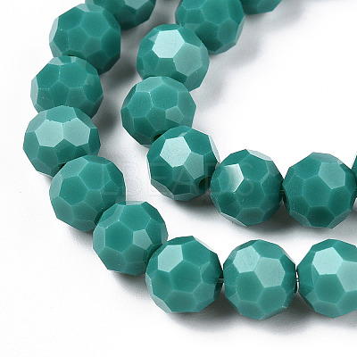 Opaque Glass Beads Stands EGLA-A035-P8mm-D21-1