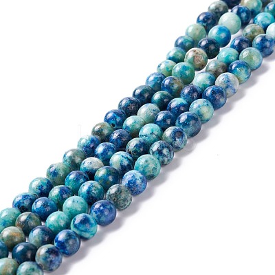 Natural Calcite Beads  Strands G-K317-A06-01-1