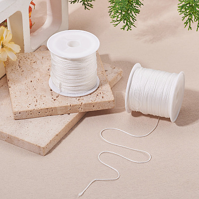 2 Rolls Nylon Braided Cord NWIR-TA0001-34C-1