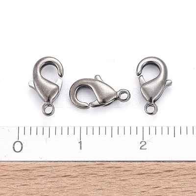 Brass Lobster Claw Clasps KK-901-B-NF-1