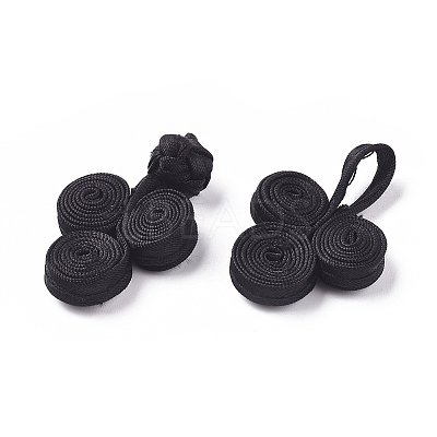 Handmade Chinese Frogs Knots Buttons Sets BUTT-WH0014-27F-1