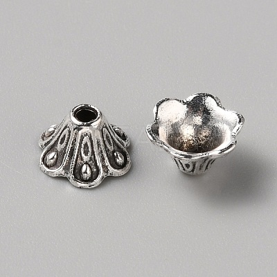 Alloy Bead Caps FIND-WH0427-93AS-1