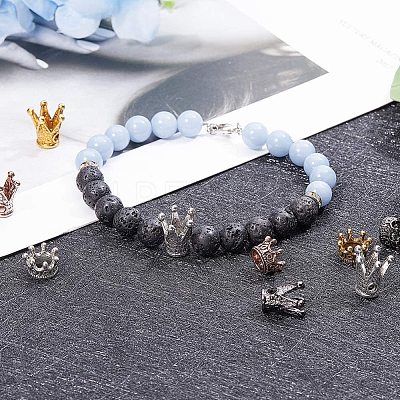 Tibetan Style Alloy Beads PALLOY-PH0013-06-1