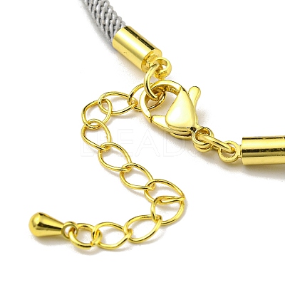 Nylon Cords Bracelet Makings Fit for Connector Charms AJEW-P116-02G-06-1