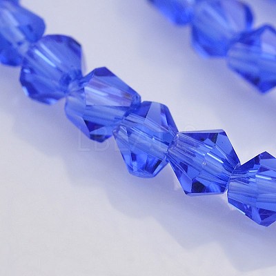 Faceted Bicone Glass Beads Strands EGLA-P017-4mm-10-1