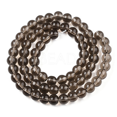 Transparent Glass Beads Strands GLAA-T032-T8mm-02-1