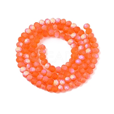 Transparent Glass Beads Strands LS-EGLA-A044-T3mm-MB25-1