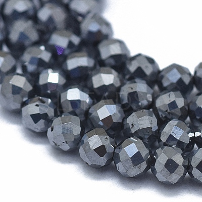 Terahertz Stone Beads Strands G-D0013-77B-1