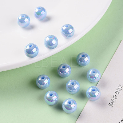 Opaque Acrylic Beads MACR-S370-D10mm-SS2113-1