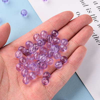 Transparent Acrylic Beads MACR-S370-A8mm-746-1