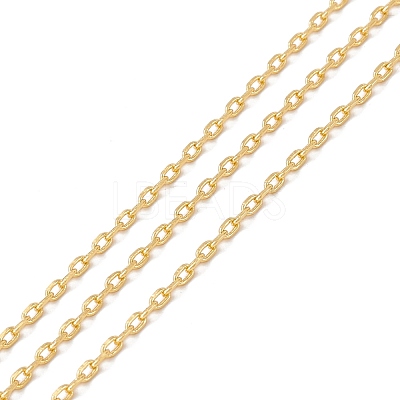 Brass Cable Chains CHC-O001-09G-1
