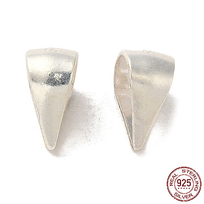 925 Sterling Silver Snap on Bails STER-K177-04C-S-1