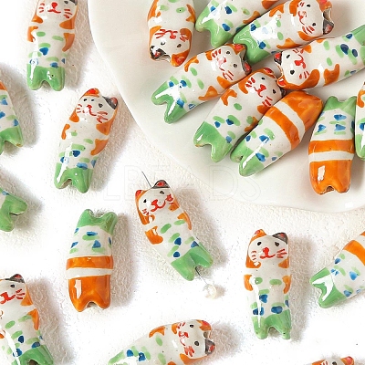 Handmade Porcelain Beads PW-WG9BF07-06-1