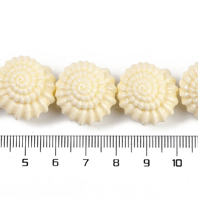 Synthetic Coral Carved Beads Strands CORA-I023-05A-02-1