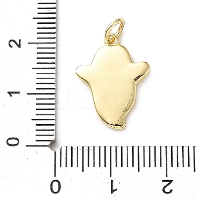 Brass Pendants KK-I383-09G-01-1