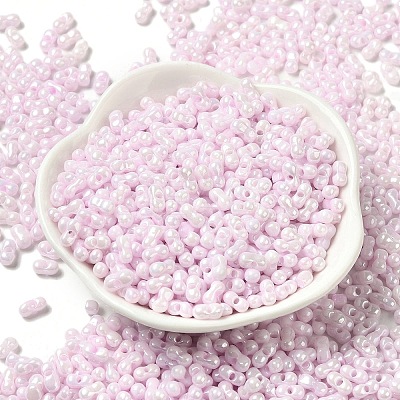 Opaque Colours Luster Glass Seed Beads X1-SEED-B001-01A-03-1