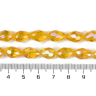 Transparent Electroplate Glass Beads Strands LS-EGLA-N013-T4mm-B04-1