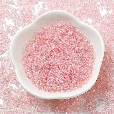 Transparent Inside Colours Glass Seed Beads X1-SEED-H003-04F-1