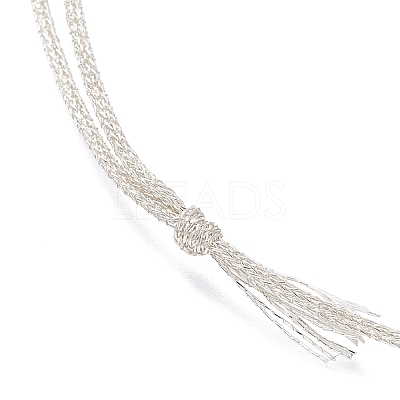 Polyester Braided Cord Bracelet Making AJEW-JB01375-02-1