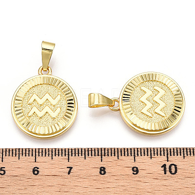 Brass Pendants KK-T070-02G-1