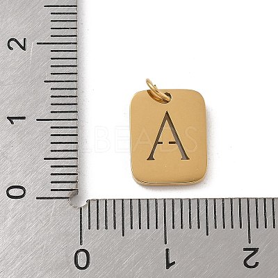304 Stainless Steel Charms STAS-R001-01G-A-1