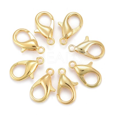 Zinc Alloy Lobster Claw Clasps E106-G-1