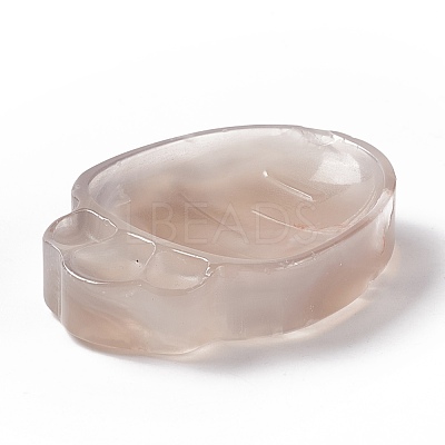 Natural Cherry Blossom Agate Decorations G-B031-01-1