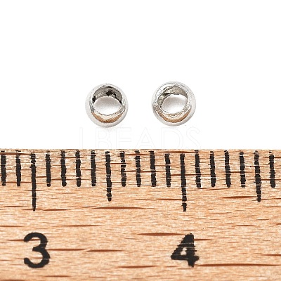 Brass Crimp Beads KK-S509-01P-02-1