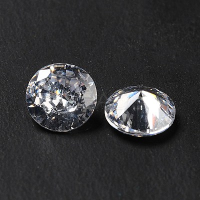 Cubic Zirconia Cabochons ZIRC-M002-7mm-007-1