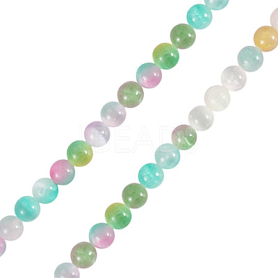 1 Strand Natural Selenite Beads Strands G-TA0002-87A-1