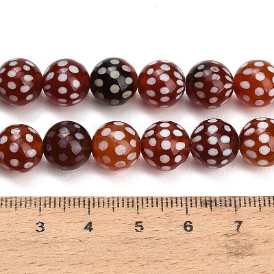 Tibetan Style dZi Beads Strands GG-NH0001-A01-10MM-1