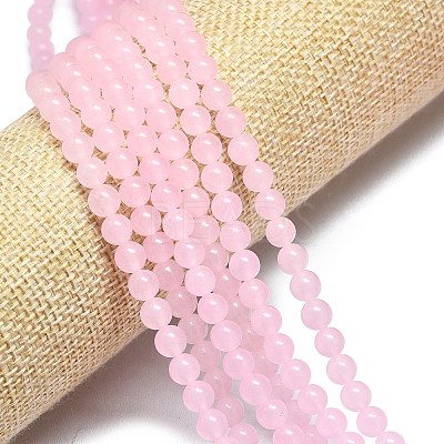Natural Malaysia Jade Beads Strands G-L645-C01-4mm-22-1