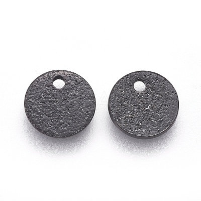 304 Stainless Steel Charms STAS-E455-02B-8mm-1