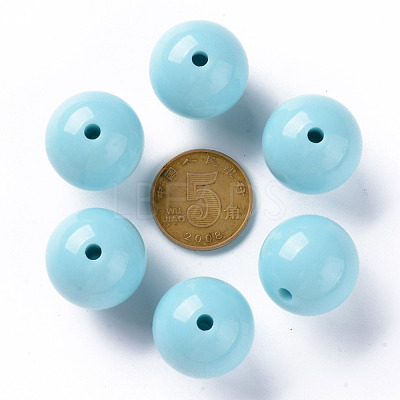 Opaque Acrylic Beads MACR-S370-C20mm-A07-1