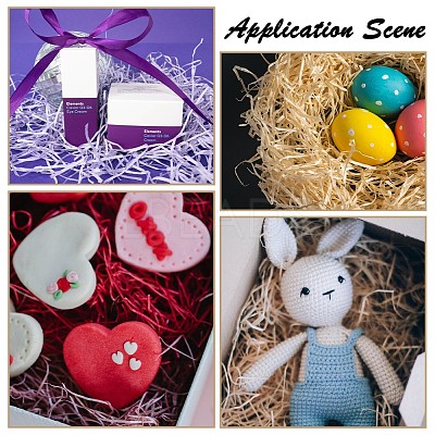 Decorative Raffia Tissue Scraps Paper Packing Material DIY-Q017-05-1