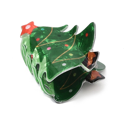 Christmas Acetic Acid Claw Hair Clips for Women Girls LS-PHAR-G016-01A-1