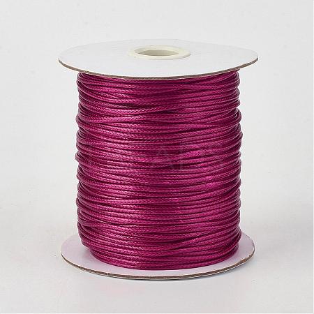 Eco-Friendly Korean Waxed Polyester Cord YC-P002-1mm-1109-1