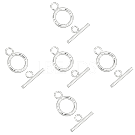 Unicraftale 304 Stainless Steel Toggle Clasps STAS-UN0016-44S-1