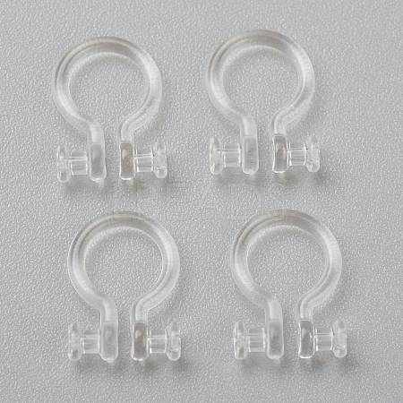 Plastic Clip-on Earring Findings KY-P001-06A-1