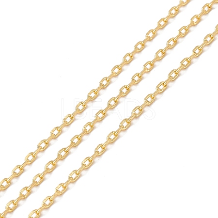Brass Cable Chains CHC-O001-09G-1