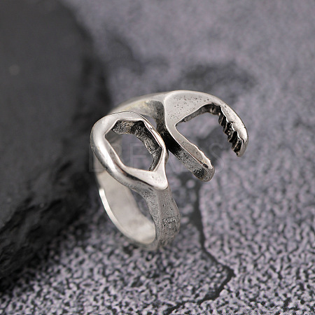 Alloy Wrench Cuff Rings WGB2616-02-1
